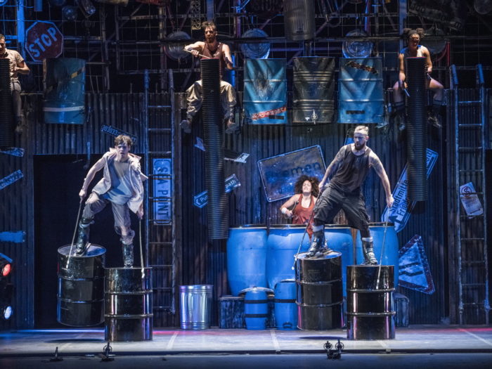 Stomp revient au&nbsp;Vinci de&nbsp;Tours Ce&nbsp;soir, on&nbsp;sort encore les&nbsp;poubelles…