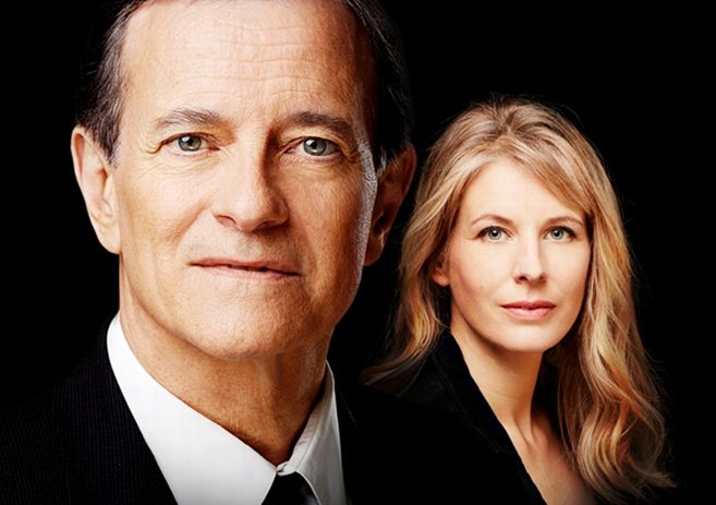 Francis Huster joue Vladimir Horowittz avec Claire-Marie Le Guay (Photo DR)