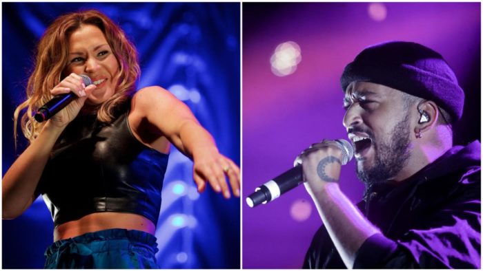 Vitaa et Slimane chantent VersuS à Tours