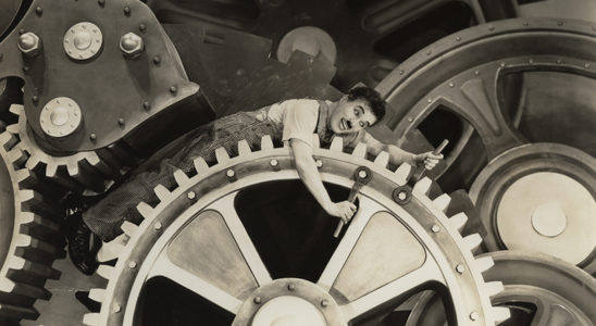 Charlie Chaplin Les temps modernes (Photo Musée d'arts de Nantes)