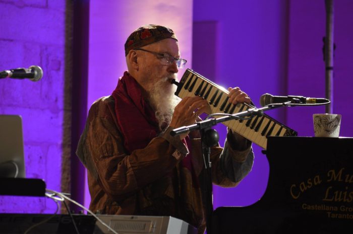 Terry Riley en concert au Petit Faucheux de Tours