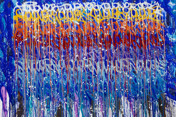 JonOne à la Galerie Veyssière Sigma de Tours