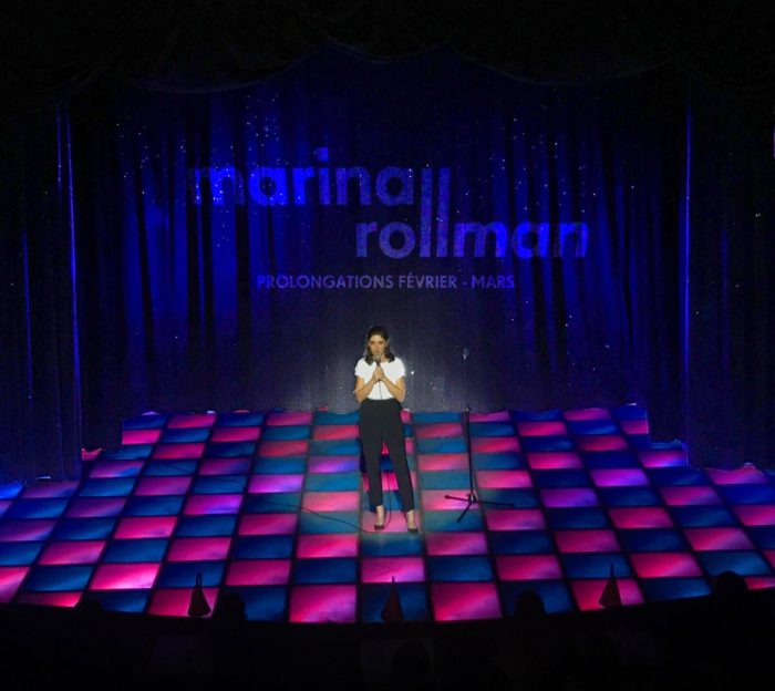 Marina Rollman à l'Espace Malraux de Joué-lès-Tours en mars 2021.
