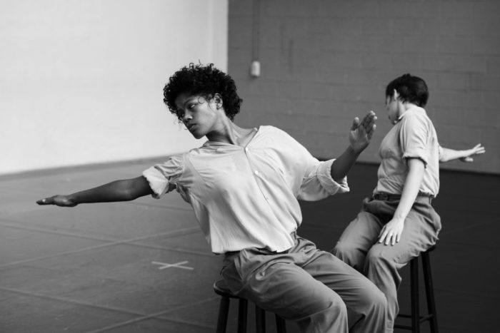 Anne Teresa De Keersmaeker, photo Anne Van Aerschot.