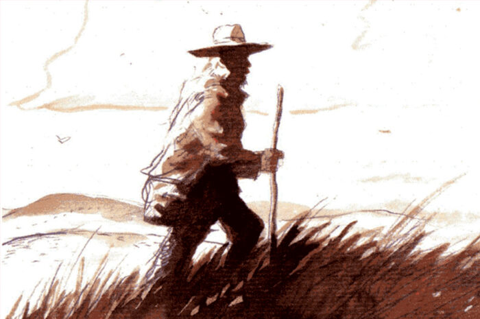 À&nbsp;Vaugarni Jean Giono en&nbsp;version originale