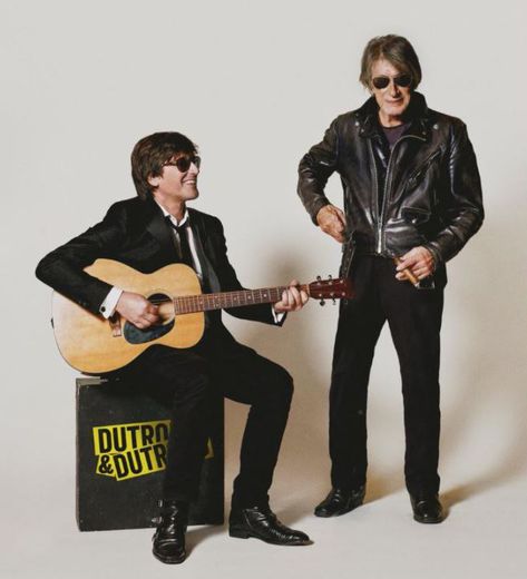 Thomas et Jacques Dutronc en tournée à Tours (Photo Yann Orhan)