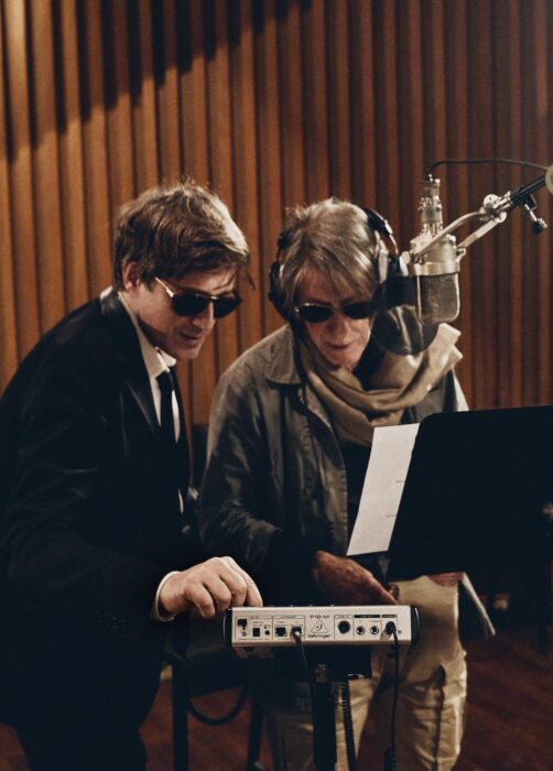 Thomas et Jacques Dutronc en tournée à Tours (Photo Yann Orhan)