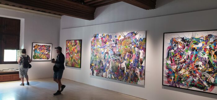 JonOne à l'Hôtel Goüin de Tours