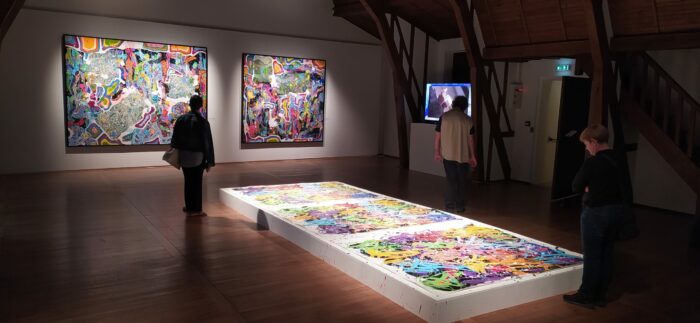 JonOne à l'Hôtel Goüin de Tours