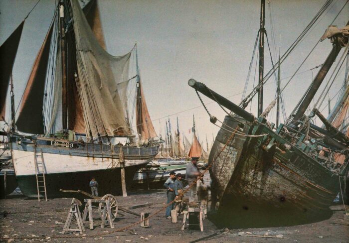 L'autochrome au Château de Tours. (Photo droits réservés)