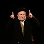 Amédée Bricolo joue Beckett à la Grange-théâtre de Vaugarni. (Photo DR)