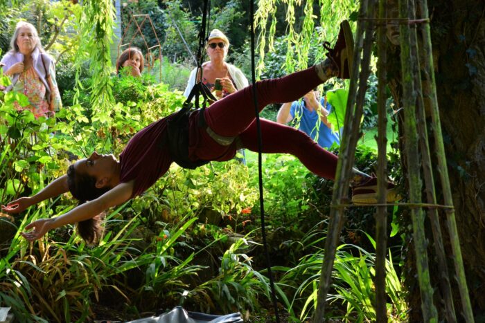Journée dans les arbres à Vaugarni. Photo Jean-Michel Barrat.