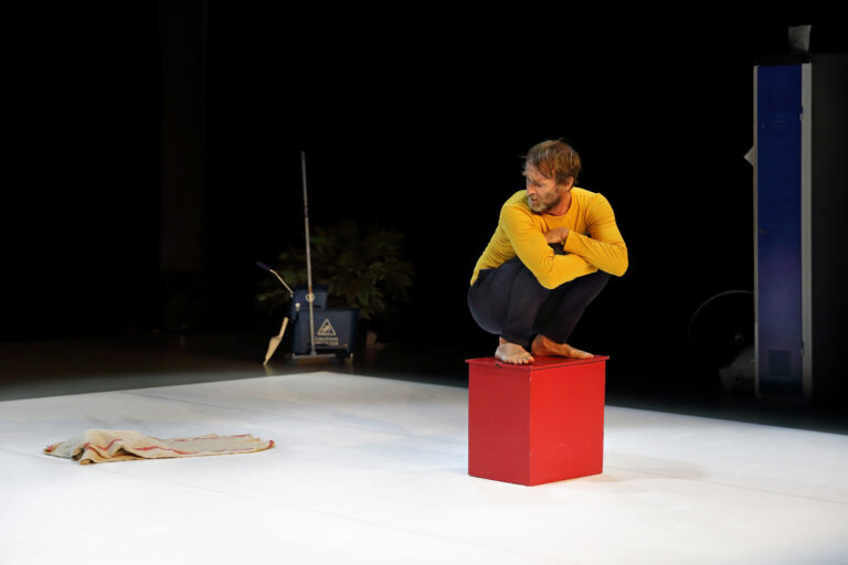 La seprillière de M. Mutt à l'Espace Malraux de Joué-lès-Tours (37). Photo Stéphane Bellocq