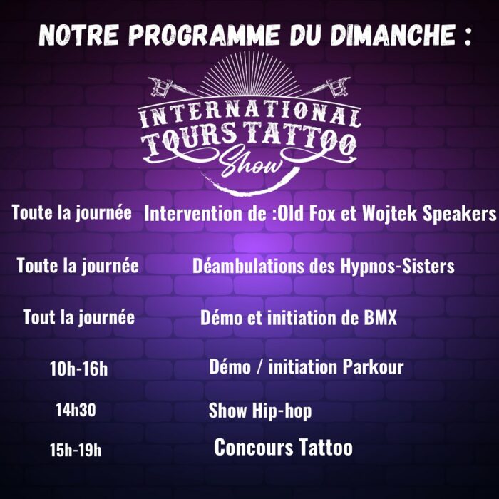 Tours Tattoo Show 2024