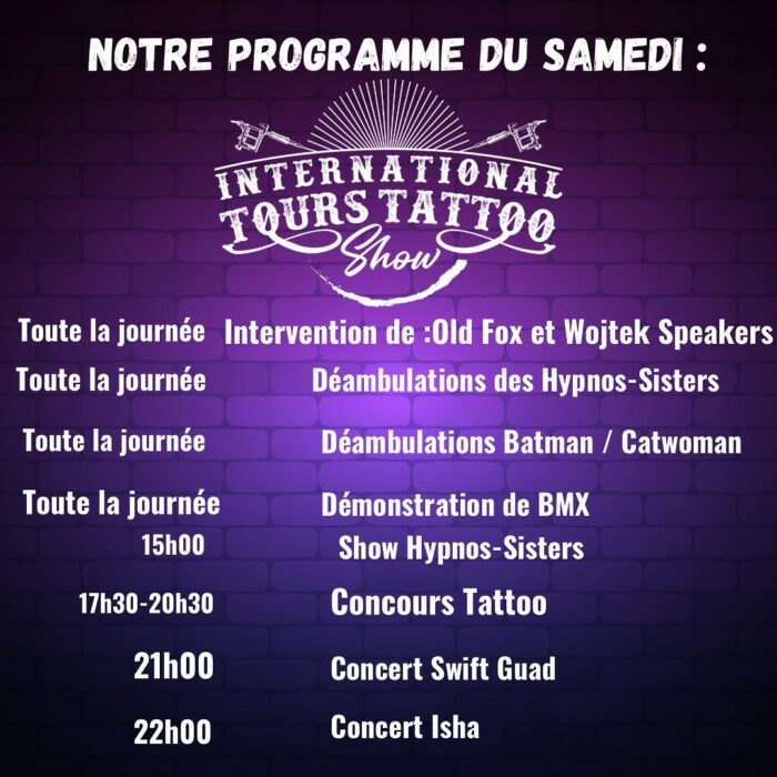 Tours Tattoo Show 2024