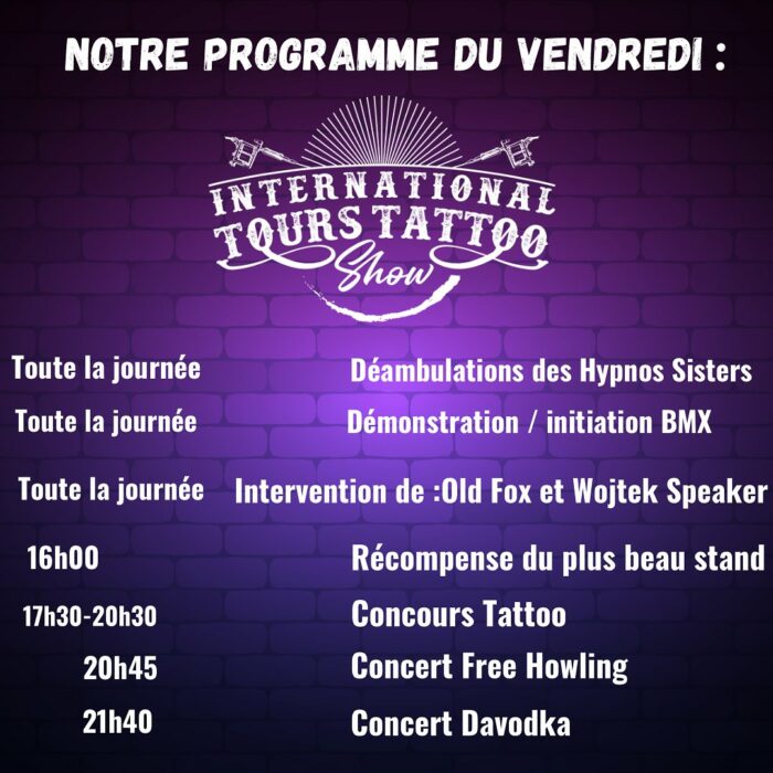 Tours Tattoo Show 2024