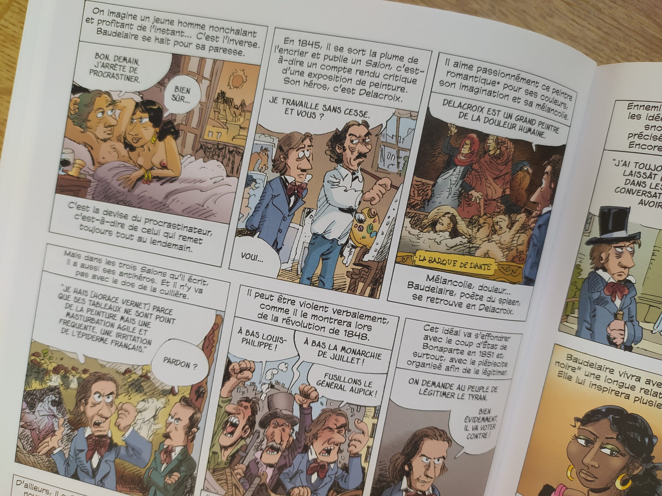 L’histoire de la littérature en BD Bons mots, belles bulles…