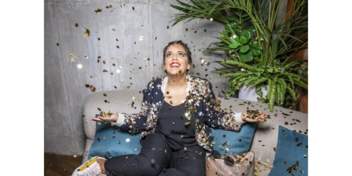 Inès Reg au Parc Expo de Tours le jeudi 30 janvier 2025.