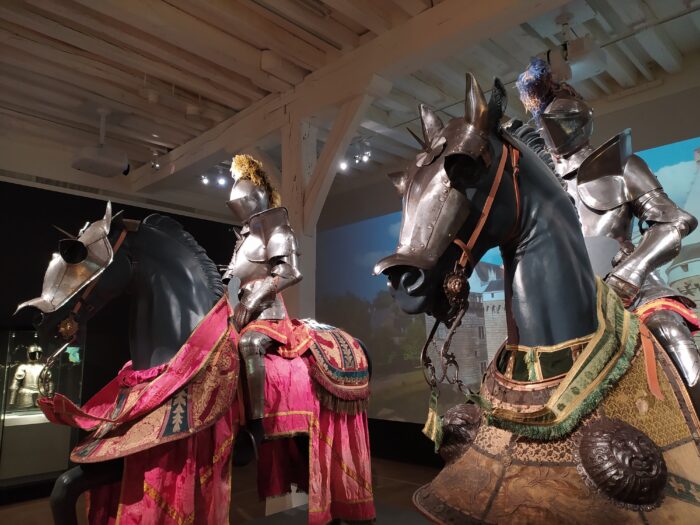 Exposition Chevaliers au Château de Nantes. (Photo EdP)