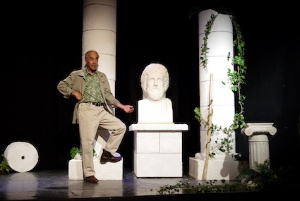 Un décor racinien pour Serge Rigolet et son histoire. (Photo DR)