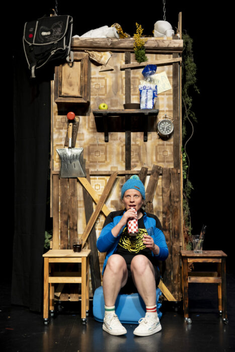 "Manger un photo", à l'Espace Malraux de Joué-lès-Tours. (Photo Gabriela Cais-Burdmann)