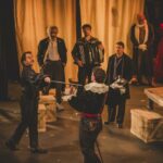 Édouard Baer est Cyrano de Bergerac à l'Espace Malraux de Joué-lès-Tours. (photo Matthieu Gerbaud)