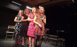 Les Levrettes de Belleville à Vaugarni. (Photo Compagnie Les Miettes)