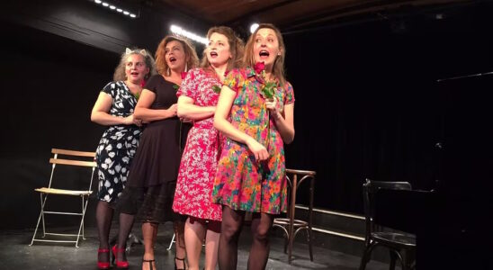 Les Levrettes de Belleville à Vaugarni. (Photo Compagnie Les Miettes)