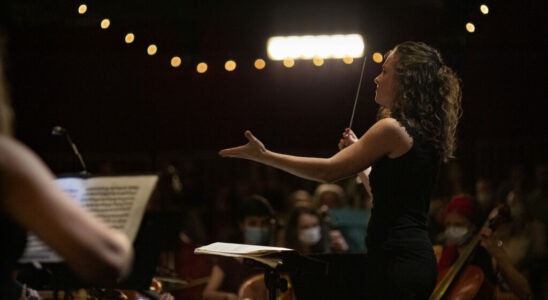 Alizé Lehon en tournée avec l'Orchestre Symphonique de Tours/Centre-Val de Loire. (Photo Mercedes Cosano)